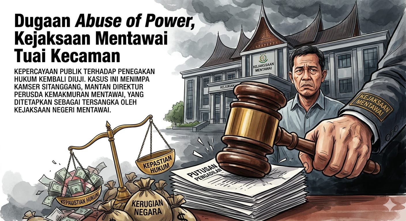 Kasus Korupsi Meningkat, Penegakan Hukum Dipertanyakan